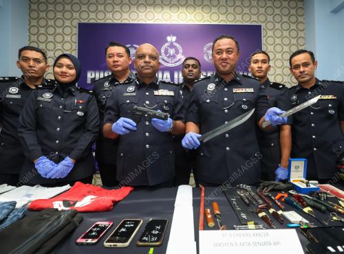 SIDANG MEDIA KES ROGOL DAN PECAH RUMAH IPD SERDANG