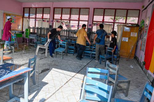 MENTERI AGAMA MELAWAT SRA TELOK PANGLIMA GARANG
