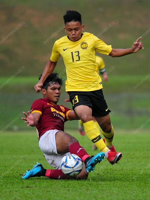 PERLAWANAN PERSAHABATAN PASUKAN KEBANGSAAN B-19