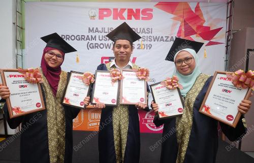 GRADUASI PROGRAM USAHAWAN SISWAZAH (GROW) PKNS 2019