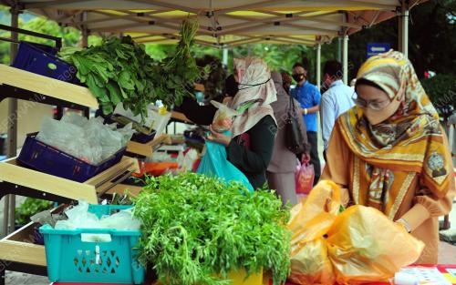 GERAI JUALAN SAYUR ANJURAN PKPS SELANGOR