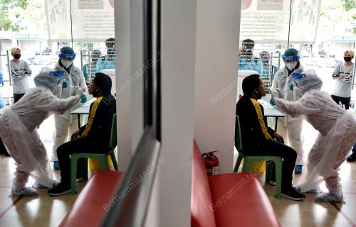 PROSES SARINGAN COVID-19