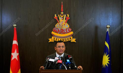 SIDANG MEDIA MENTERI BESAR SELANGOR