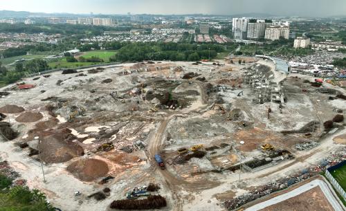 KEADAAN TERKINI STADIUM SHAH ALAM