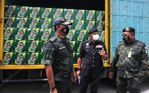 TANGKAPAN DAN RAMPASAN ARAK TIDAK BERCUKAI