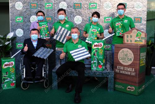 PELANCARAN KERJASAMA RASMI MILO UHT DAN 99 SPEEDMART