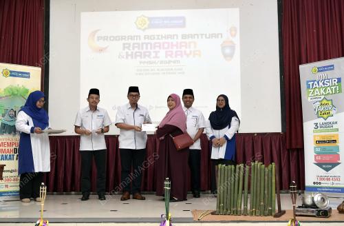 PROGRAM SIMBOLIK AGIHAN PERDANA BANTUAN RAMADAN LZS