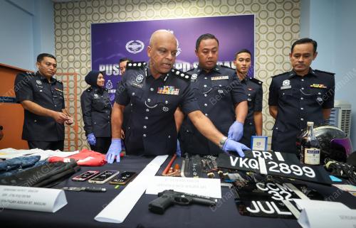 SIDANG MEDIA KES ROGOL DAN PECAH RUMAH IPD SERDANG