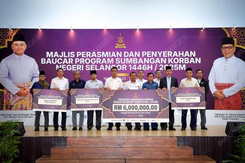 PENYERAHAN BAICAR PROGRAM SUMBANGAN KORBAN NEGERI SELANGOR
