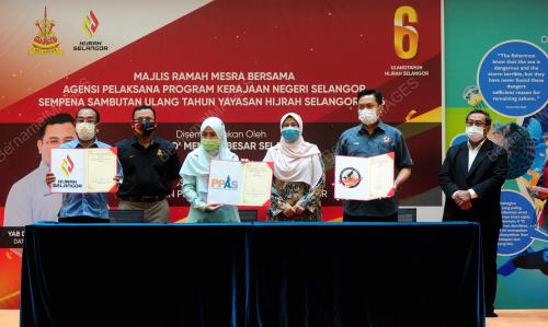 MAJLIS RAMAH MESRA SEMPENA ULANG TAHUN YAYASAN HIJRAH KE 6