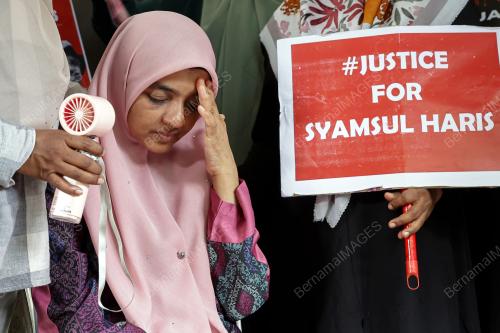 PENGGALIAN SEMULA KUBUR PALAPES SYAMSUL HARIS