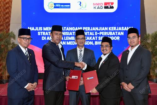 MOU LEMBAGA ZAKAT SELANGOR DENGAN MEDKAD