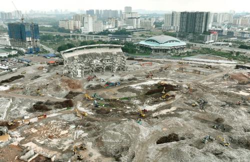 KEADAAN TERKINI STADIUM SHAH ALAM
