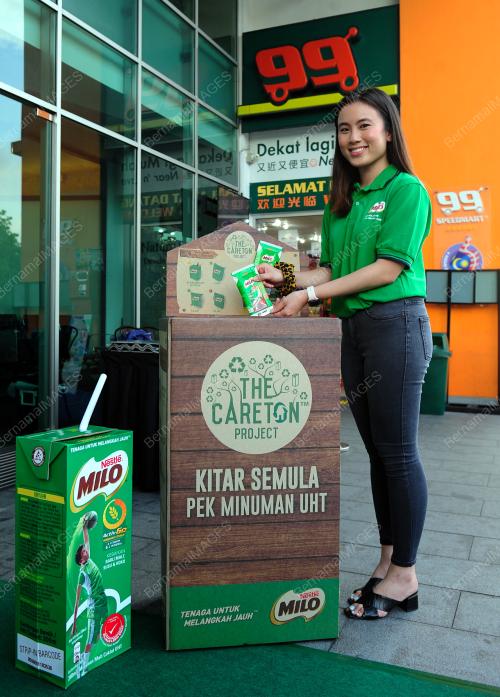 PELANCARAN KERJASAMA RASMI MILO UHT DAN 99 SPEEDMART