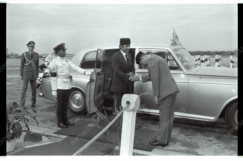 SULTAN BRUNEI BERANGKAT PULANG