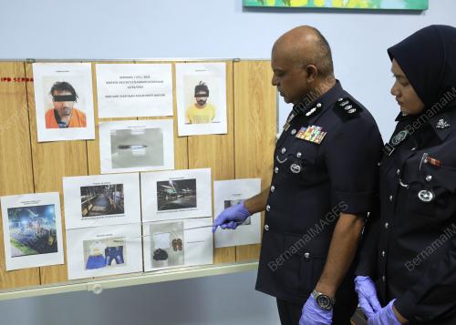 SIDANG MEDIA KES ROGOL DAN PECAH RUMAH IPD SERDANG