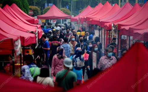 TINJAUAN BAZAR RAMADAN DI SHAH ALAM