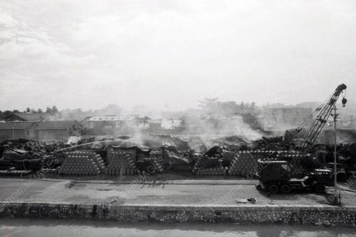 KEBAKARAN PELABUHAN KLANG
