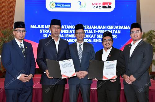MOU LEMBAGA ZAKAT SELANGOR DENGAN MEDKAD