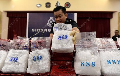RAMPASAN DADAH JENIS SYABU BERNILAI RM10.3 JUTA