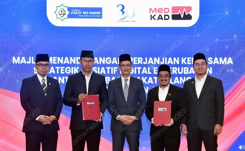 MOU LEMBAGA ZAKAT SELANGOR DENGAN MEDKAD