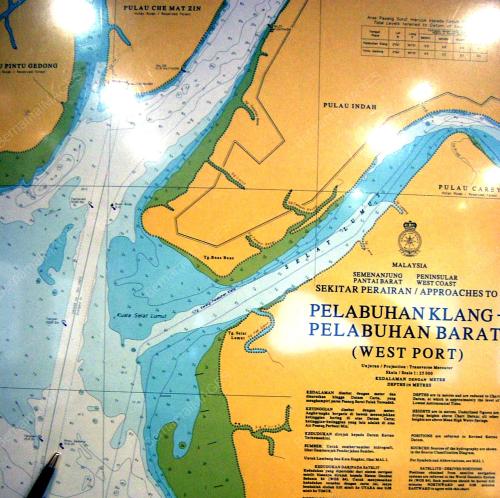 PETA LOKASI TONGKANG KARAM