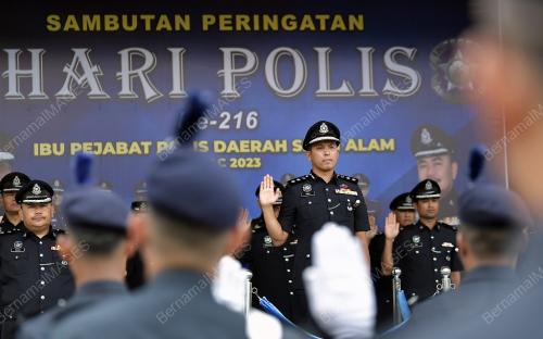 SAMBUTAN HARI POLIS KE-216 DAERAH SHAH ALAM