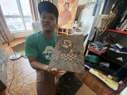 KISAH ORANG ASLI DALAM KARYA SENI