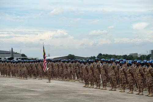 PENGHANTARAN KUMPULAN PERTAMA MALBATT 850-9