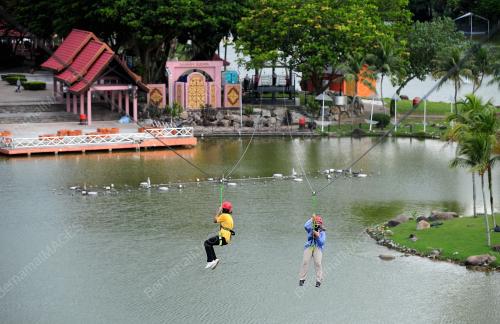 KEMUDAHAN SUKAN BARU ZIP LINE DI SHAH ALAM