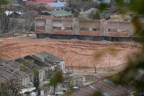 KAWAH AKIBAT KEBAKARAN SALURAN PAIP GAS