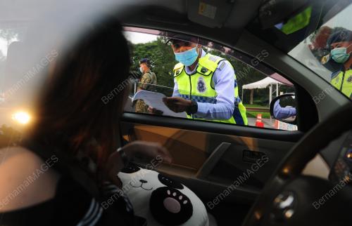 TINJAUAN SEKATAN JALAN RAYA PKP 3.0 SELANGOR