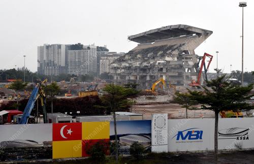 KEADAAN TERKINI STADIUM SHAH ALAM