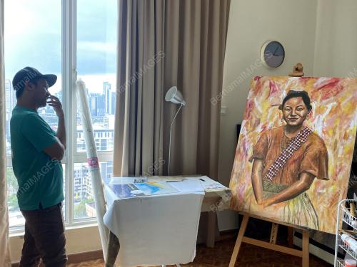 KISAH ORANG ASLI DALAM KARYA SENI