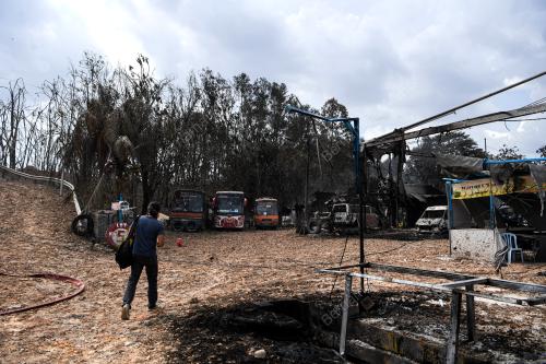 KEBAKARAN SALURAN PAIP GAS