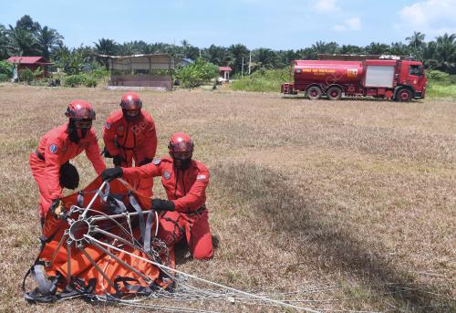LIPUTAN KEBAKARAN HUTAN SIMPAN KEKAL KUALA LANGAT