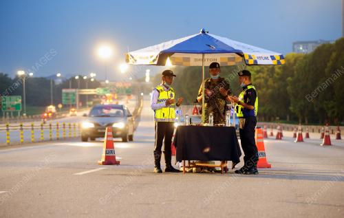 TINJAUAN SEKATAN JALAN RAYA PKP 3.0 SELANGOR