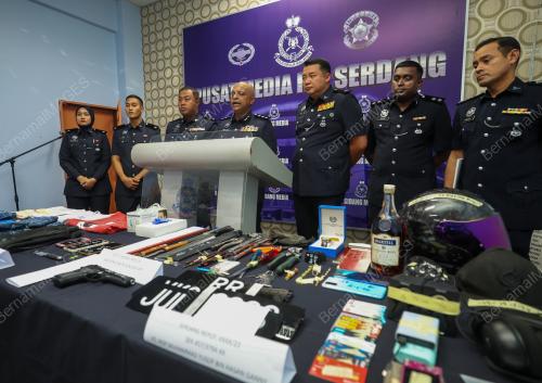 SIDANG MEDIA KES ROGOL DAN PECAH RUMAH IPD SERDANG