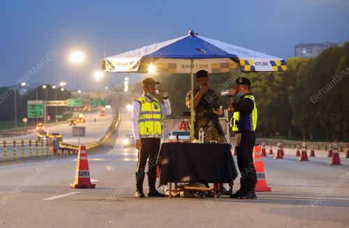 TINJAUAN SEKATAN JALAN RAYA PKP 3.0 SELANGOR