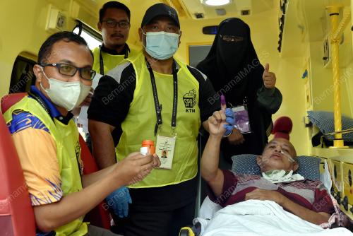 PENGUNDI TERLANCAR SAKIT