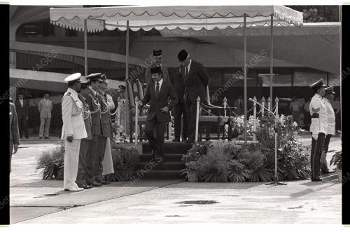 SULTAN BRUNEI BERANGKAT PULANG