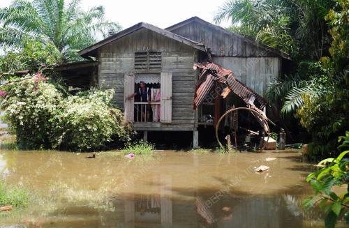 BANJIR DI KAMPUNG LUBOK JAYA KUALA SELANGOR