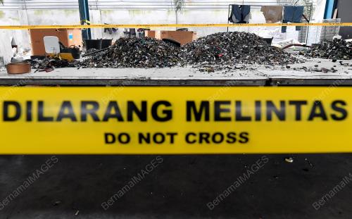 PENEMUAN SISA AMUNISI