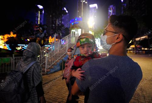TNJAUAN HARI PERTAMA PEMBUKAAN TAMAN TEMA I-CITY SHAH ALAM