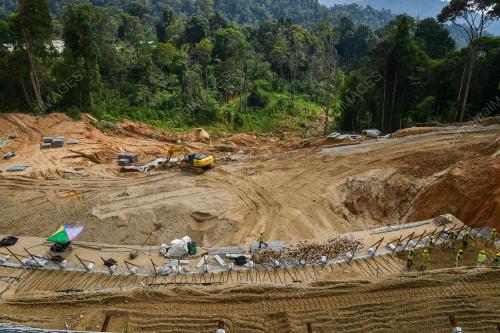 TAPAK CERUN JALAN BATANG KALI GENTING
