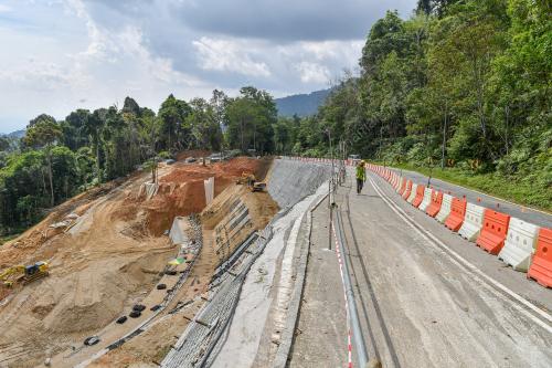 TAPAK CERUN JALAN BATANG KALI GENTING