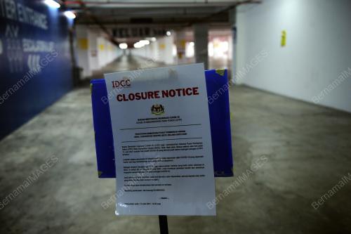 PPV IDCC SHAH ALAM DITUTUP EKORAM 204 PETUGAS POSITIF COVID-19