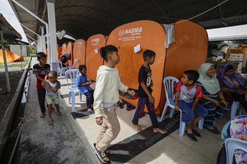 BANJIR DI KAMPUNG JOHAN SETIA