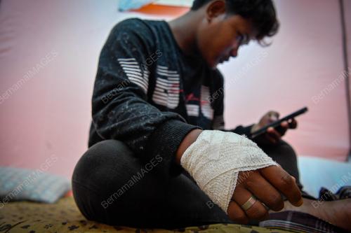 TINJAUAN MANGSA RIBUT DI PPS KAMPUNG SIJANGKANG