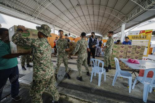 BANJIR DI KAMPUNG JOHAN SETIA